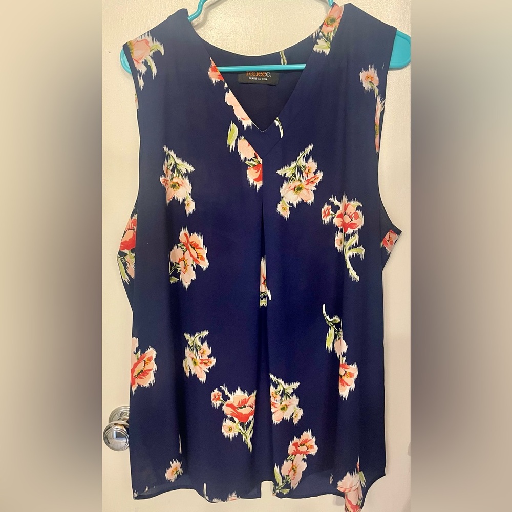 Women’s XXL Renee C Pleat Front Blouse from Stitch Fix